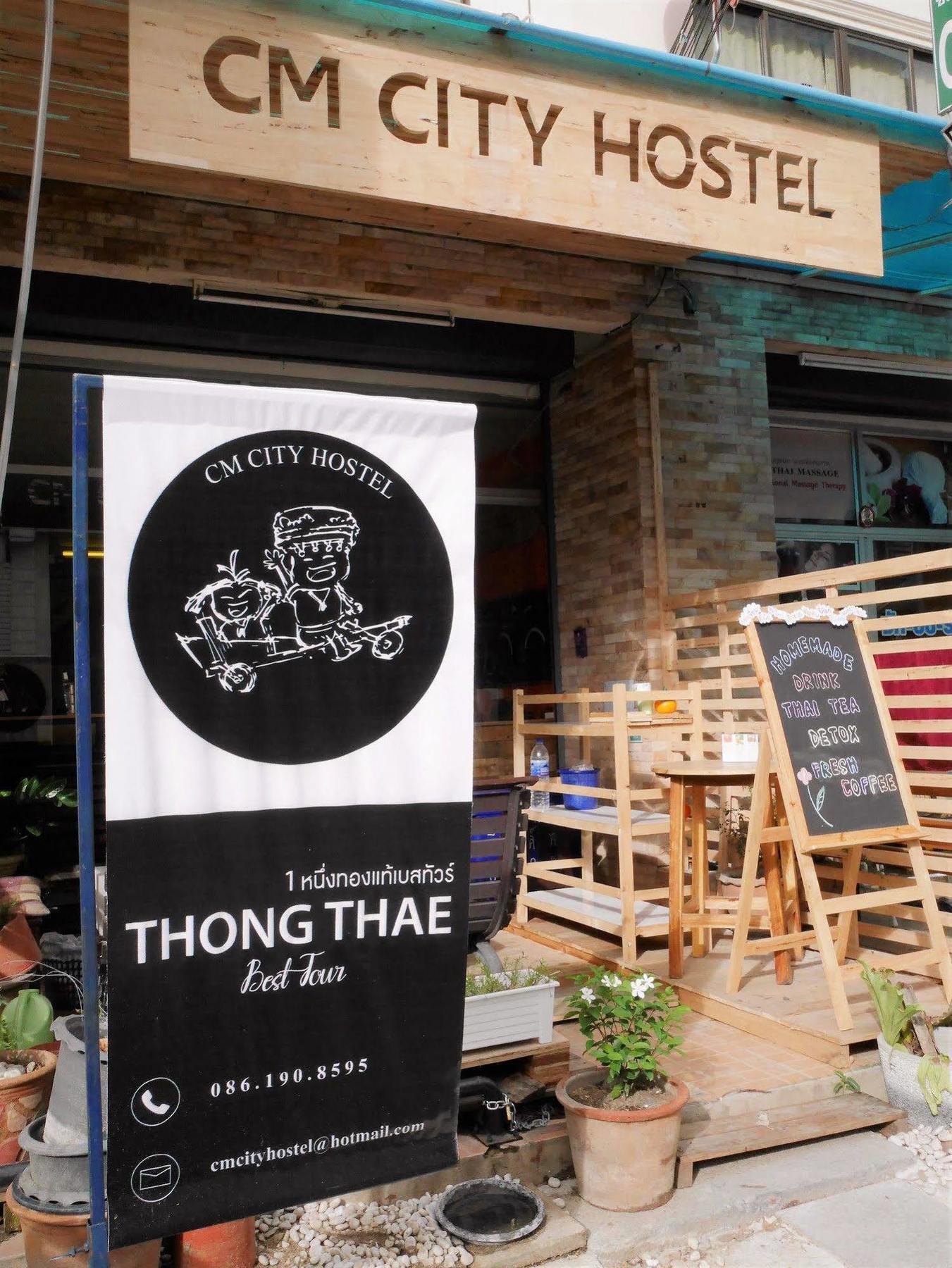 Cm City Hostel Chiang Mai Eksteriør bilde
