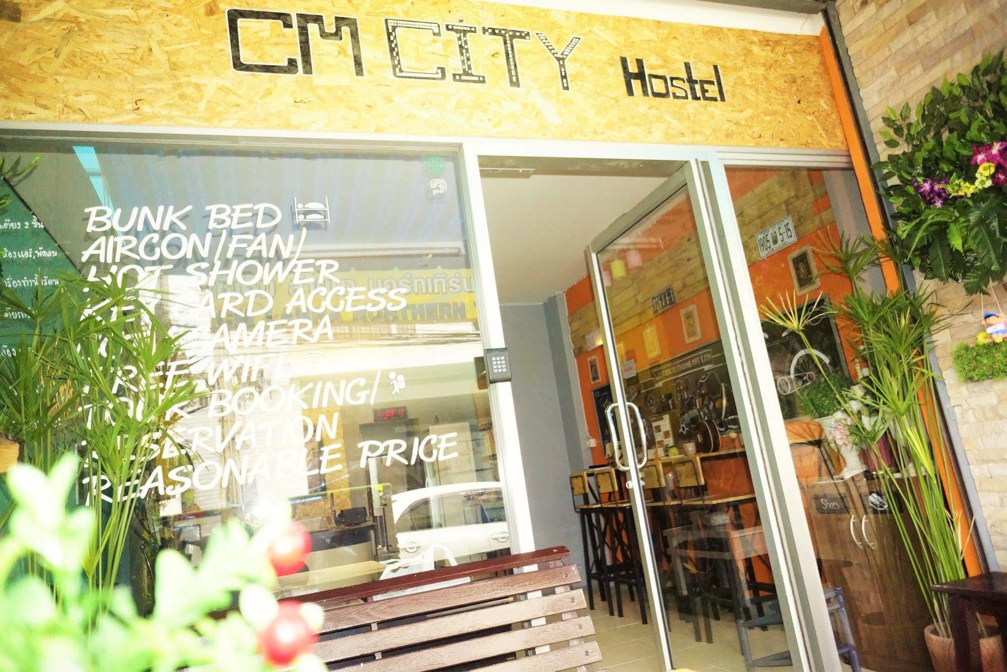 Cm City Hostel Chiang Mai Eksteriør bilde